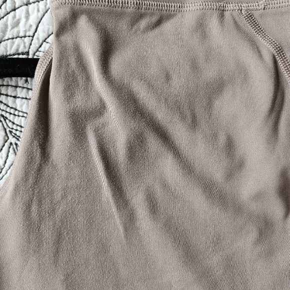 VGUC Girlfriend Collective High Rise Legging Tan Small - Picture 6 of 14